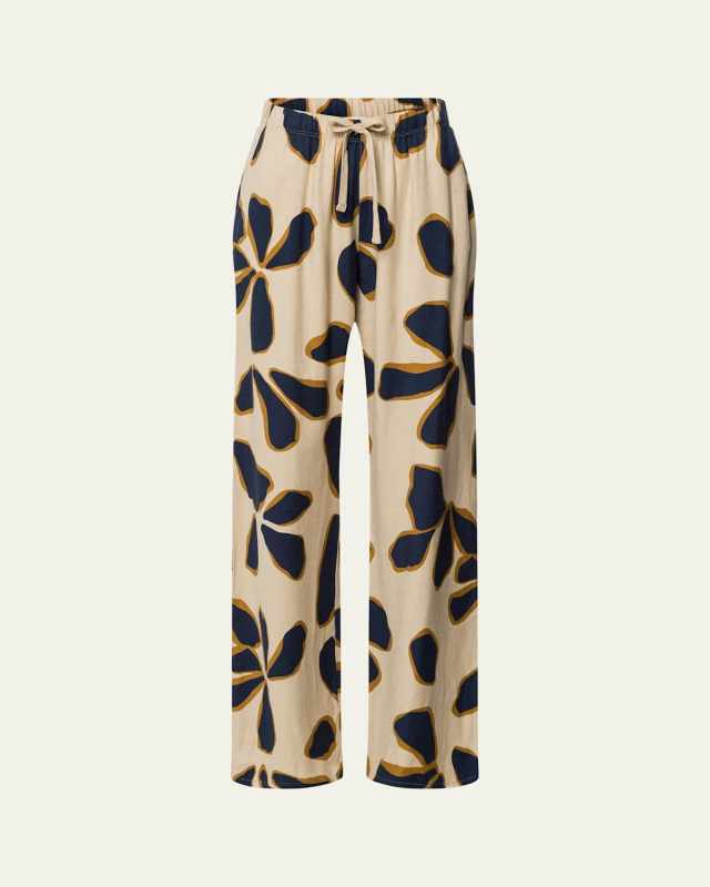 Urban Casuals Floral-Print Lounge Pants